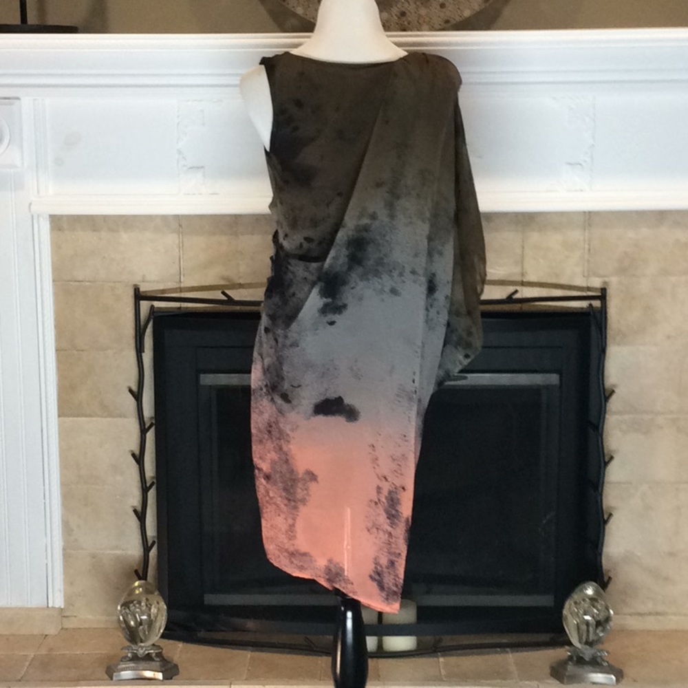 Religion draping earthy dress - Picture 2 of 2